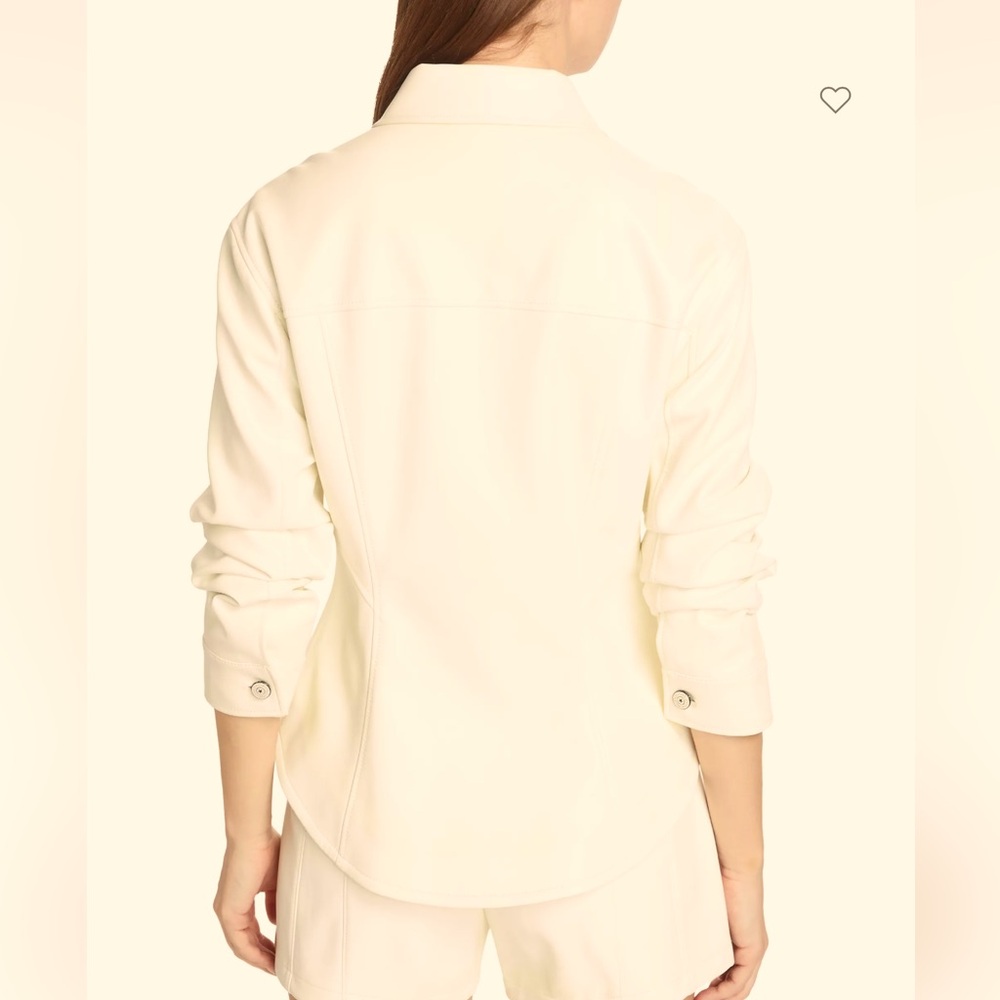 Cinq a Sept Scrunched Canyon Corduroy Jacket Sz 12 - Picture 5 of 14